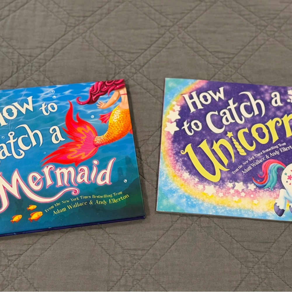 How to Catch a Mermaid and Unicorn Books